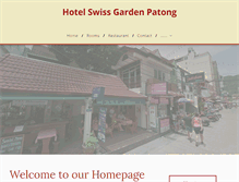 Tablet Screenshot of phuket-swissgarden.com